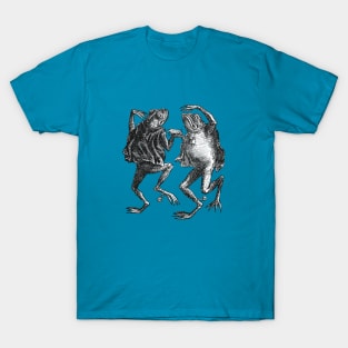 Toads Dancing On The Sabbath Dictionnaire Infernal Illustration T-Shirt